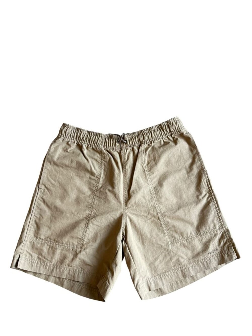 FILSON Green River Water Shorts Khaki Mens Casual Size Small